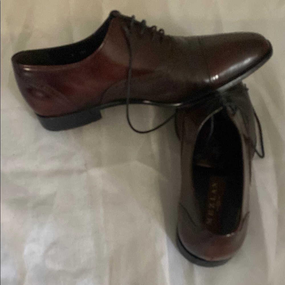 Men's Brown Leather Dress Shoes